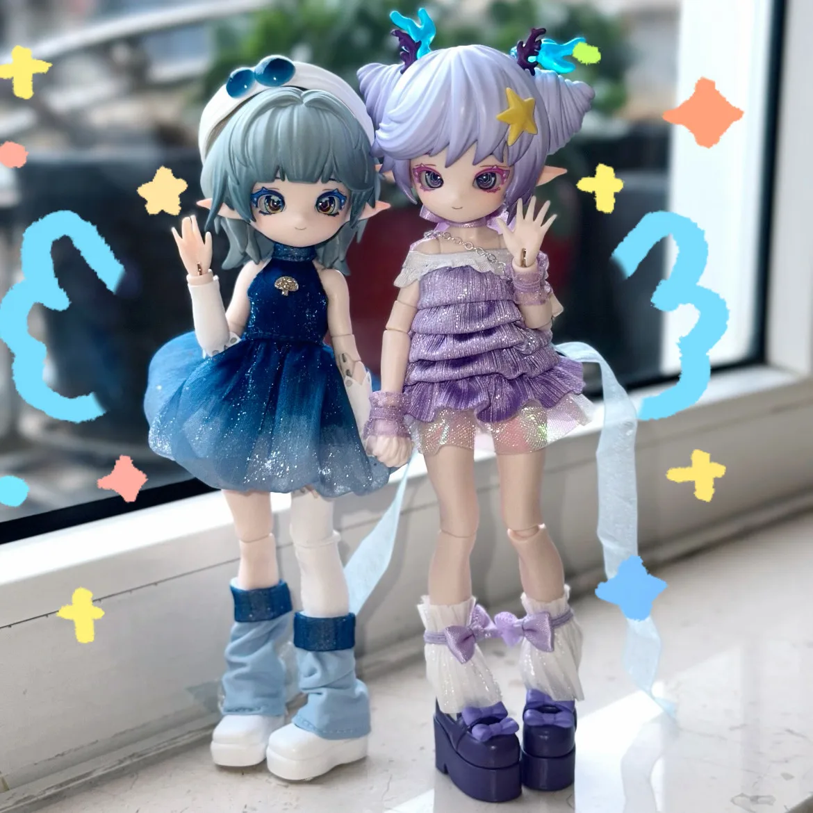 Mogo Bloom Bjd Doll 12 Scale Articulated Figure Blind Box Collectible Toy Cute Desktop Ornament Trendy Art Toy For Collectors
Mogo Bloom Bjd Doll 12 Scale Articulated Figure Blind Box Collectible Toy Cute Desktop Ornament Trendy Art Toy For Collectors