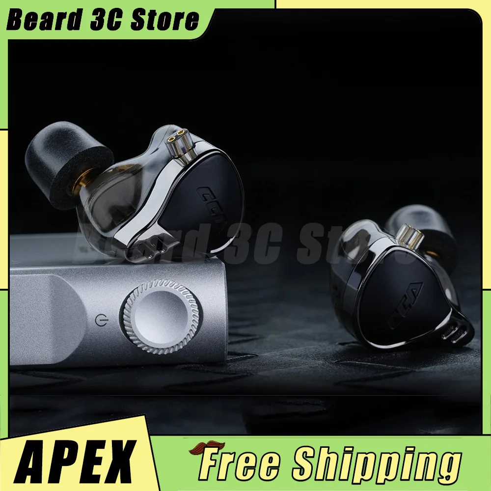 CCA APEX 24 Unit Hifi Wired Earphones Full-Motion High-Resolution Fever-Level Headset Premium Silver-Plated Cable Earphones
CCA APEX 24 Unit Hifi Wired Earphones Full-Motion High-Resolution Fever-Level Headset Premium Silver-Plated Cable Earphones