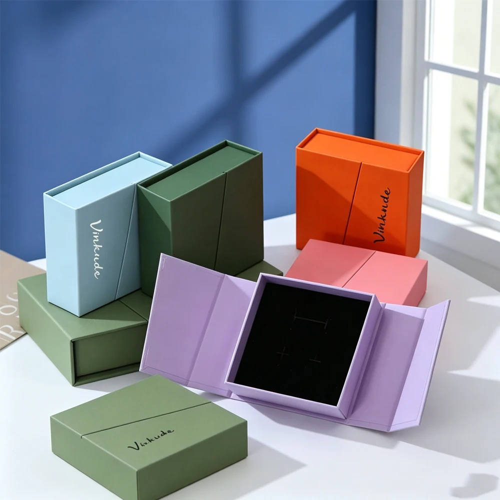 20Pcs Custom Logo Double Open Magnet Flip Jewelry Packaging Box for Necklaces Bracelets Earrings Ring Brooch Storage Gift Boxes
20Pcs Custom Logo Double Open Magnet Flip Jewelry Packaging Box for Necklaces Bracelets Earrings Ring Brooch Storage Gift Boxes