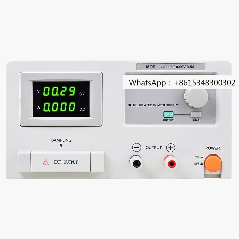 Прецизионный стабилизированный источник питания Ningbo QJE QJ3005H Цифровой QJ3003H Регулируемый линейный источник питания постоянного тока QJ3020E
Прецизионный стабилизированный источник питания Ningbo QJE QJ3005H Цифровой QJ3003H Регулируемый линейный источник питания постоянного тока QJ3020E