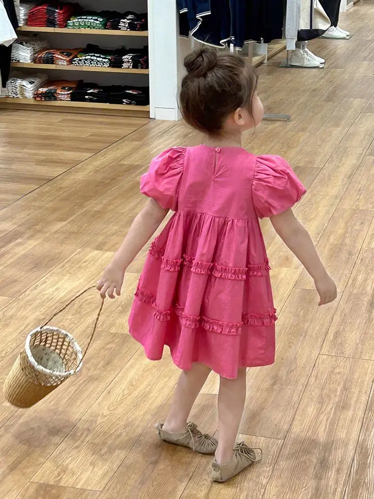Korean children's clothing 2025 summer new rose style dress for girls baby patchwork ruffle edge vest dress
Korean children's clothing 2025 summer new rose style dress for girls baby patchwork ruffle edge vest dress