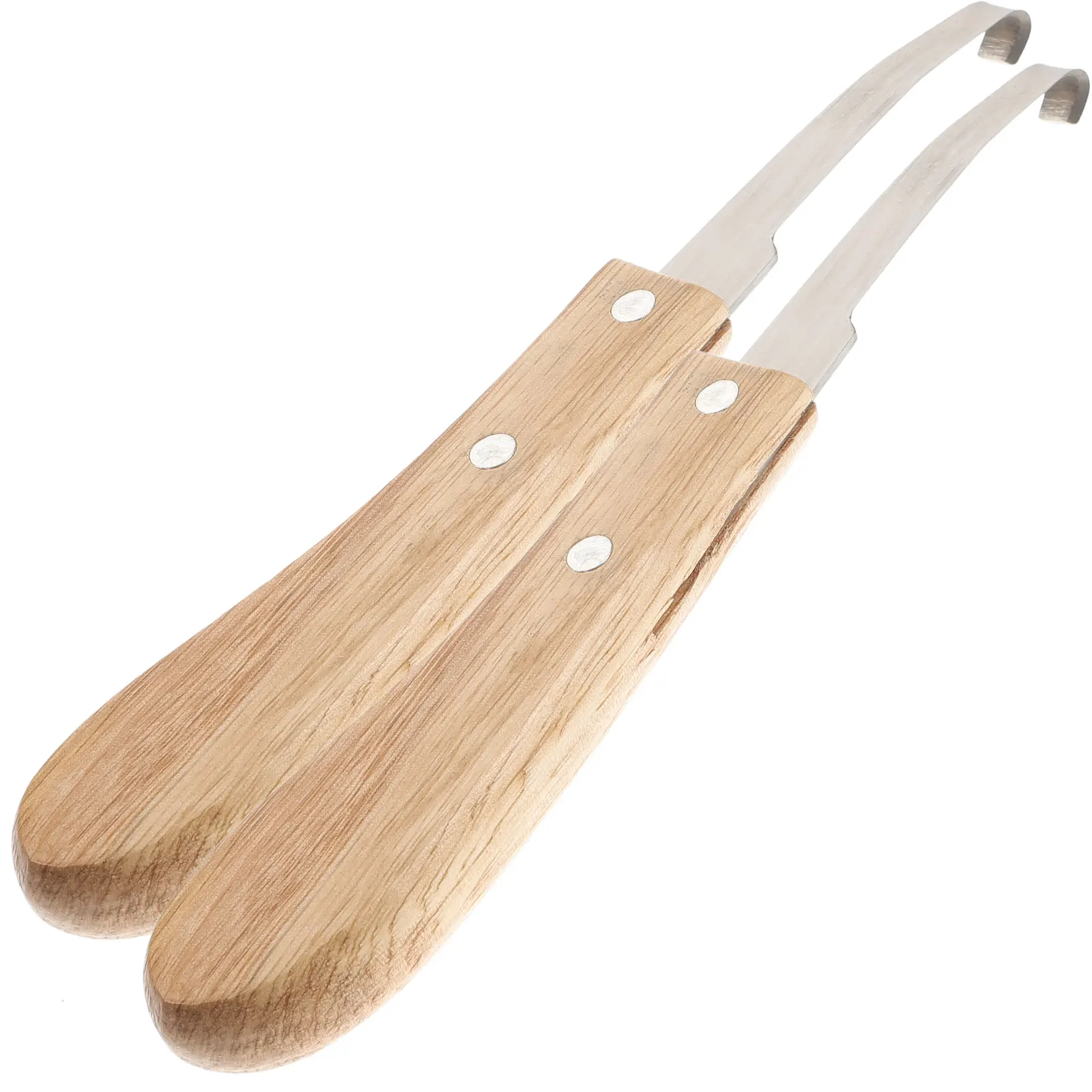 2Pcs Hoof Cutter with Wooden Handle Strong Wear Resistant Horseshoe Trimmer for Animal Foot Pruning Professional Shoeing Tool
2Pcs Hoof Cutter with Wooden Handle Strong Wear Resistant Horseshoe Trimmer for Animal Foot Pruning Professional Shoeing Tool