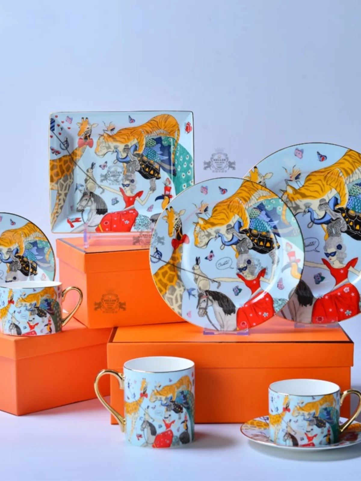 European Bone China Plate Coffee Cup Saucer Mug Ashtray Aima Household Tableware Ceramic Western Plate Dinner Plates
European Bone China Plate Coffee Cup Saucer Mug Ashtray Aima Household Tableware Ceramic Western Plate Dinner Plates