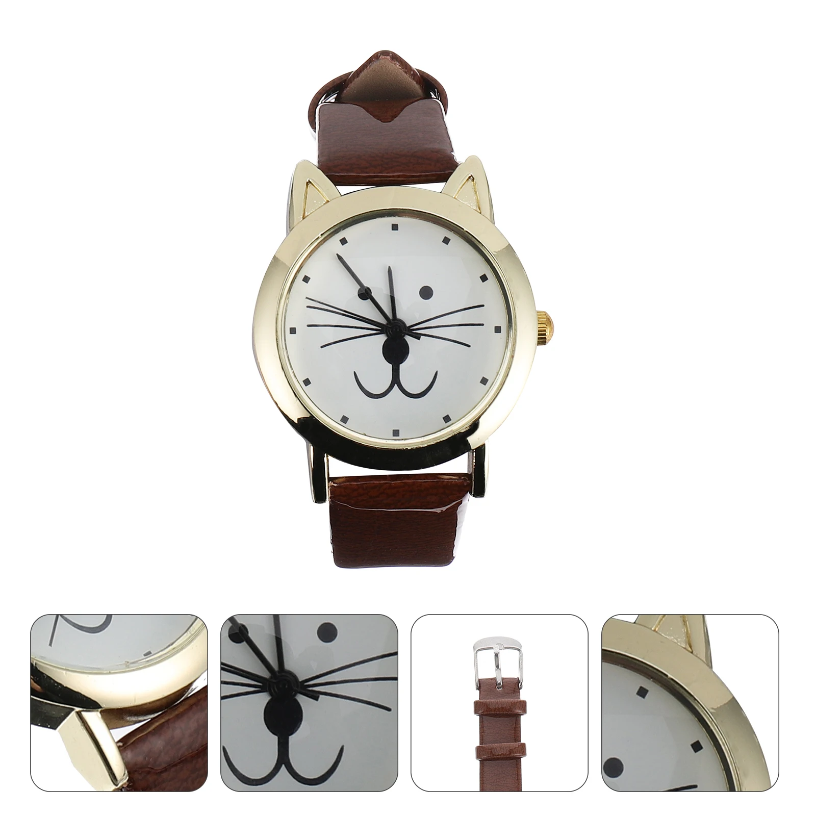 Cartoon Watches Quartz Wrist Lady Water Proof Mirror Glass Adjustable Strap Female Fashionable Watch Accessories Gift
Cartoon Watches Quartz Wrist Lady Water Proof Mirror Glass Adjustable Strap Female Fashionable Watch Accessories Gift
