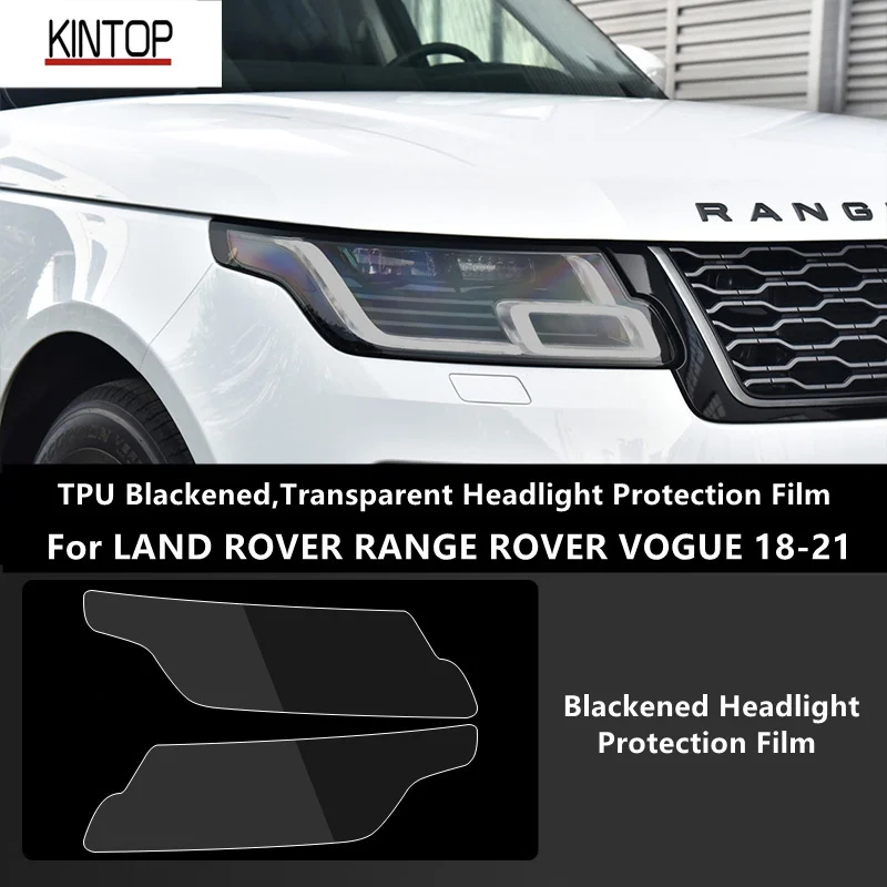 For LAND ROVER RANGE ROVER VOGUE 18-21 TPU Blackened,Transparent Headlight Protective Film, Headlight Protection,Modification
For LAND ROVER RANGE ROVER VOGUE 18-21 TPU Blackened,Transparent Headlight Protective Film, Headlight Protection,Modification