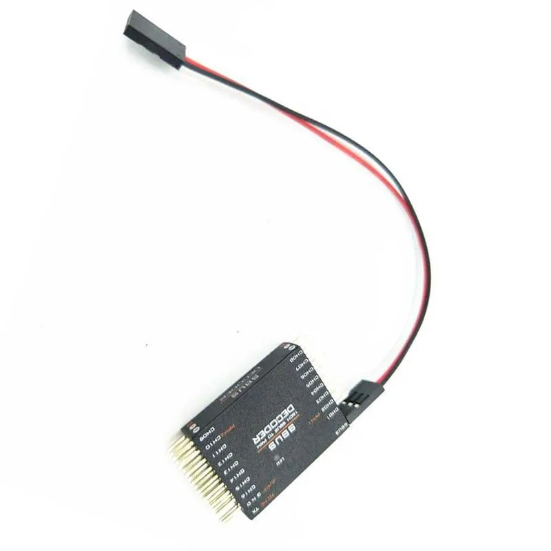 DIY SBUS в PWM/PPM декодер 16-канальный преобразователь приемник преобразователь сигнала для Futaba Frsky Orange
DIY SBUS в PWM/PPM декодер 16-канальный преобразователь приемник преобразователь сигнала для Futaba Frsky Orange