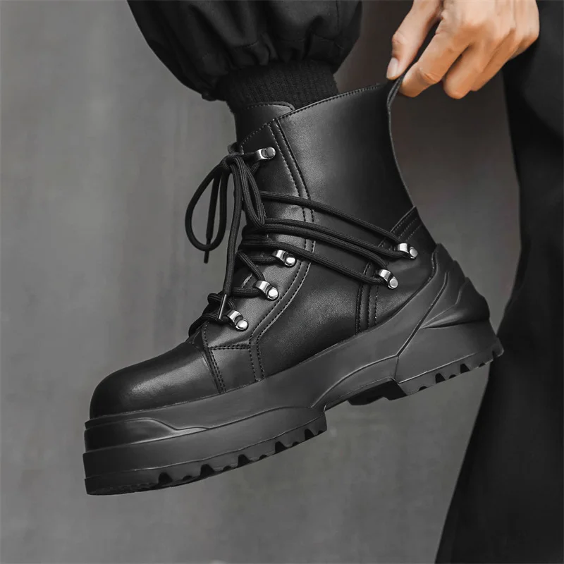 mens fashion stage nightclub platform boots black trendy genuine leather shoes cowboy chunky ankle boot cool motorcycle botas
mens fashion stage nightclub platform boots black trendy genuine leather shoes cowboy chunky ankle boot cool motorcycle botas