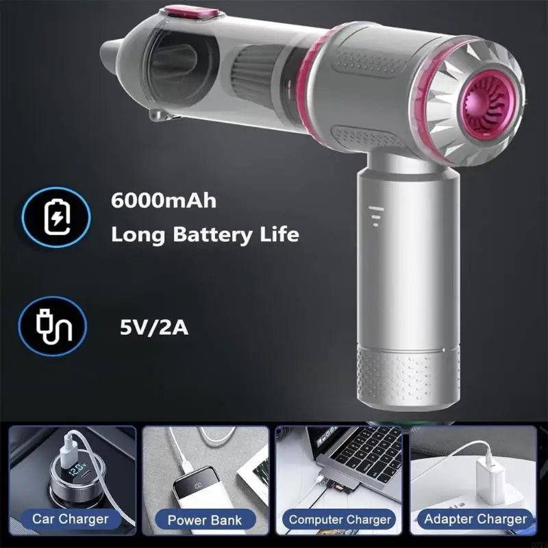 Handheld Vacuum 80000RPM Motor 35 Mins Runtime For Vehicle Upholstery Pet Hair D7YA
Handheld Vacuum 80000RPM Motor 35 Mins Runtime For Vehicle Upholstery Pet Hair D7YA