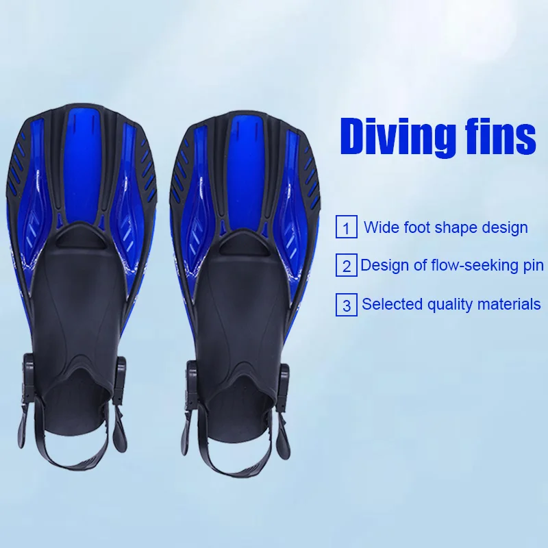 Flippers adjustable free diving flippers swimming snorkeling adult children snorkeling equipment for both men and women
Flippers adjustable free diving flippers swimming snorkeling adult children snorkeling equipment for both men and women
