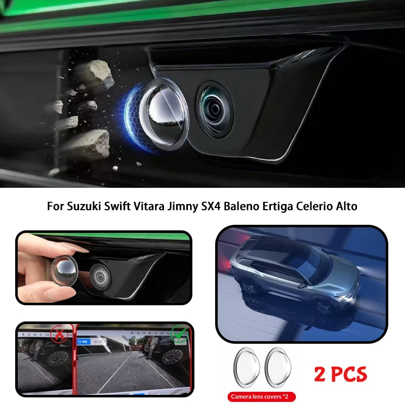 For Suzuki Swift Vitara Jimny SX4 Baleno Ertiga Celerio Alto Car camera protective cover lens cover
For Suzuki Swift Vitara Jimny SX4 Baleno Ertiga Celerio Alto Car camera protective cover lens cover