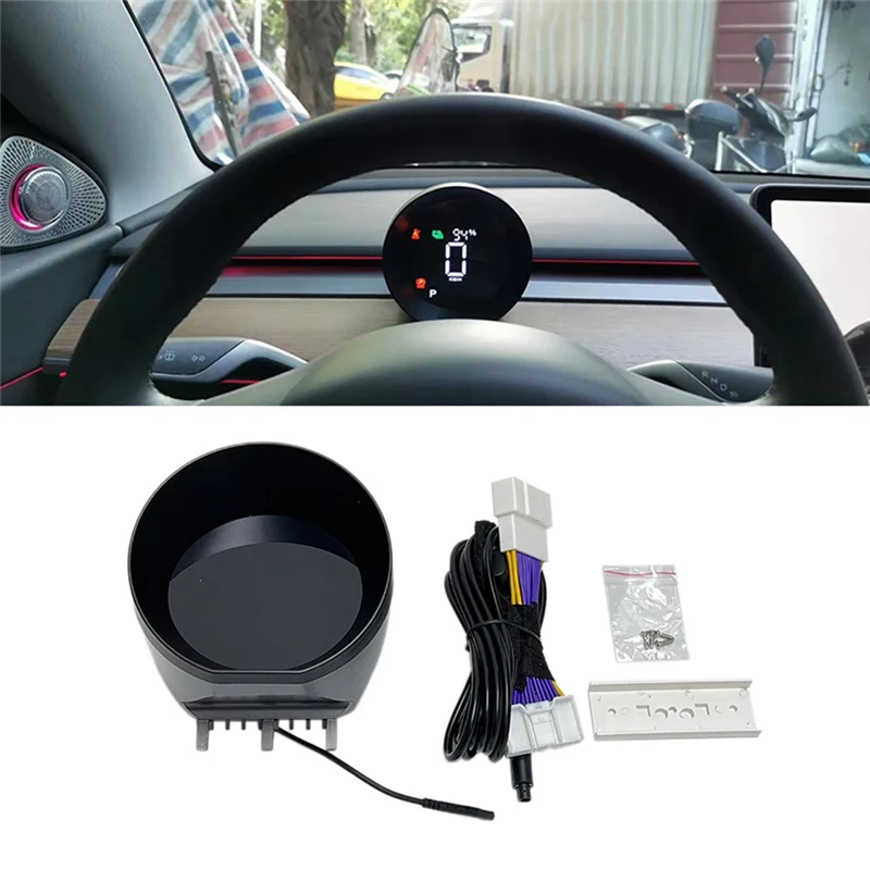 For Tesla Model 3 Model Y Car Multifunction Steering Wheel HUD Head Up Display HD LCD Display Instrument Multimedia OBD Parts
For Tesla Model 3 Model Y Car Multifunction Steering Wheel HUD Head Up Display HD LCD Display Instrument Multimedia OBD Parts