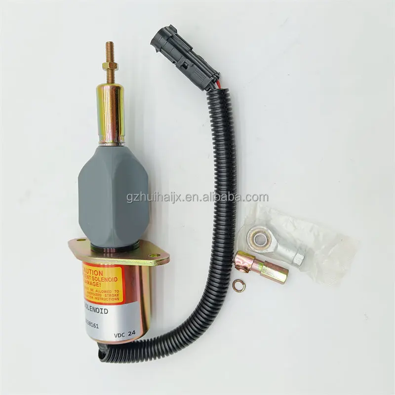 Cummins 6CT8.3 24V Fuel Shut Off Solenoid Valve 3928161 SA-4293-24 Fuel Pump Solenoid 3928161 For Komatsu Hyundai Engine Parts
Cummins 6CT8.3 24V Fuel Shut Off Solenoid Valve 3928161 SA-4293-24 Fuel Pump Solenoid 3928161 For Komatsu Hyundai Engine Parts