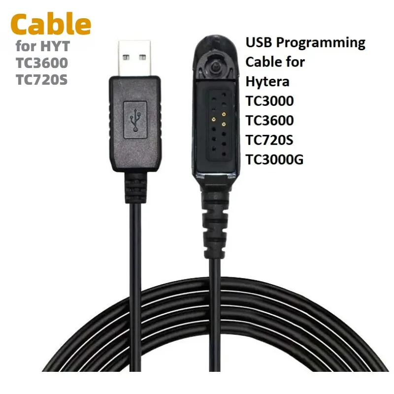 USB Programming Cable for HYT Hytera TC3000 TC890GM TC-780 TC780M TC720 TC710 TC610S T88 TC3600 TC3600M Two Way Radio Accessory
USB Programming Cable for HYT Hytera TC3000 TC890GM TC-780 TC780M TC720 TC710 TC610S T88 TC3600 TC3600M Two Way Radio Accessory
