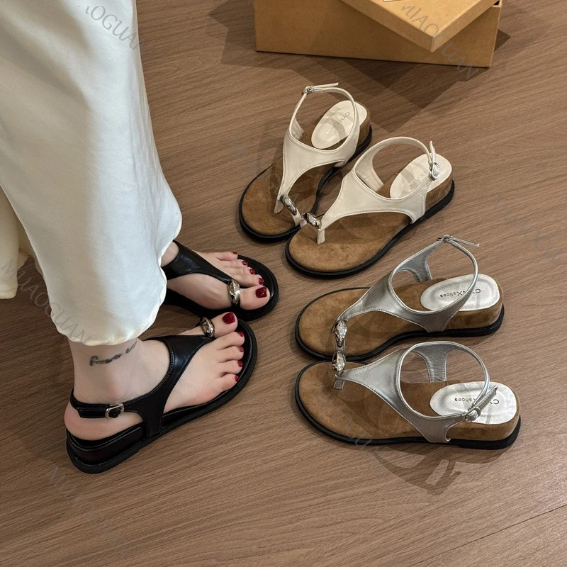 2026 Women's Clip Toe Sandals Summer Heels Shoes for Ladies Wedge Heel Shoes Buckle Strap Roman Comfortable Vacation Footwears
2026 Women's Clip Toe Sandals Summer Heels Shoes for Ladies Wedge Heel Shoes Buckle Strap Roman Comfortable Vacation Footwears