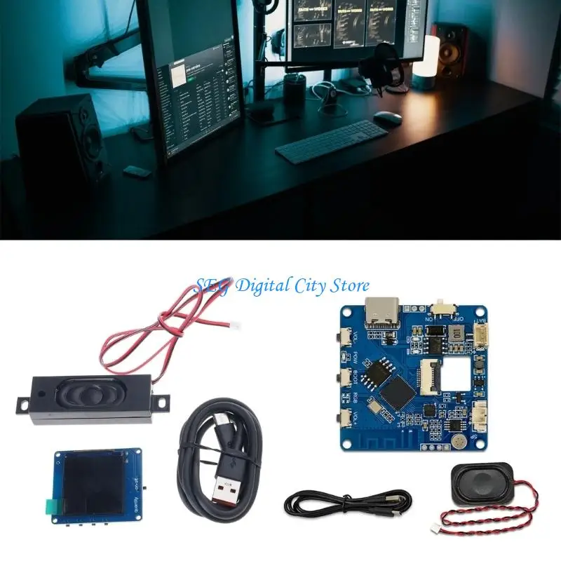 U75B Voice Chat Module Artificial Intelligence Development Board Support Large Model Voice Recognition Module Replacement
U75B Voice Chat Module Artificial Intelligence Development Board Support Large Model Voice Recognition Module Replacement