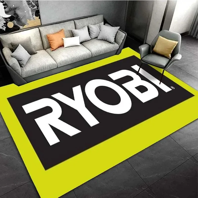 Оборудование Ryobi, электроинструменты, фирменный логотип, коврики для гостиной, спальни, украшения, коврик для детской игровой комнаты, противоскользящие ковры
Оборудование Ryobi, электроинструменты, фирменный логотип, коврики для гостиной, спальни, украшения, коврик для детской игровой комнаты, противоскользящие ковры