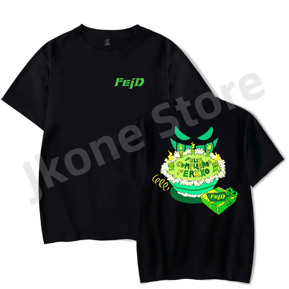 Feid футболки Feliz cumплинсы Ferxxo Tee Singer Merch принт унисекс модный смешной Повседневный короткий рукав
Feid футболки Feliz cumплинсы Ferxxo Tee Singer Merch принт унисекс модный смешной Повседневный короткий рукав