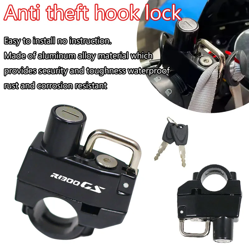 For BMW GSA R 1200 1250 GS R1200GS LC R1250GS Adventure ADV R1300GS Motorcycle CNC Accessories Helmet Lock Anti-Theft Helmet
For BMW GSA R 1200 1250 GS R1200GS LC R1250GS Adventure ADV R1300GS Motorcycle CNC Accessories Helmet Lock Anti-Theft Helmet