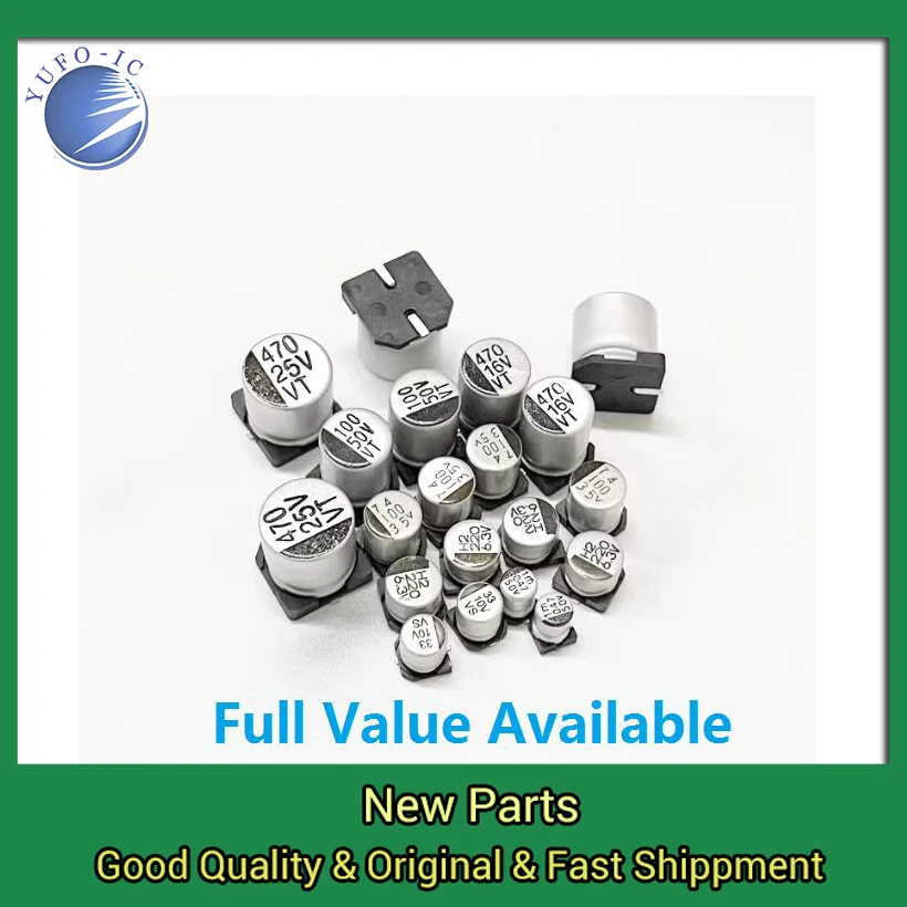 10pcs 100UF 220UF 470UF 1000UF 10UF 22UF 330UF 2200UF 150UF Aluminum Electrolytic Capacitor SMD 10V 16V 25V 35V 47UF 50V
10pcs 100UF 220UF 470UF 1000UF 10UF 22UF 330UF 2200UF 150UF Aluminum Electrolytic Capacitor SMD 10V 16V 25V 35V 47UF 50V