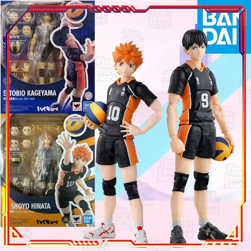 BANDAI S.H.Figuarts Tobio Kageyama & Shoyo Hinata Haikyu!! Action Figure Set 1/12 Scale Collectible Model with Articulated
BANDAI S.H.Figuarts Tobio Kageyama & Shoyo Hinata Haikyu!! Action Figure Set 1/12 Scale Collectible Model with Articulated