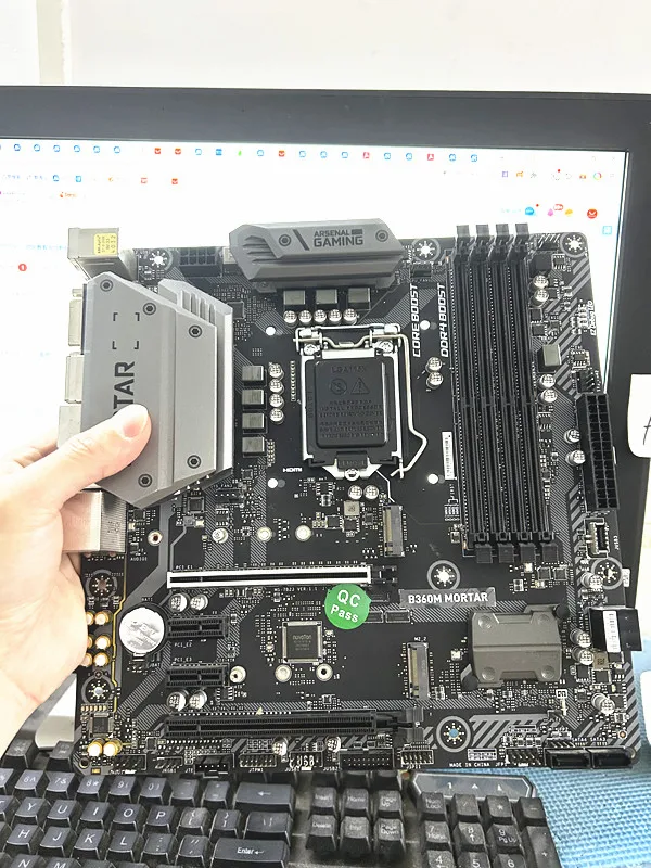 LGA1200 Motherboard 10th-Gen CPU MSI MAG B460M MORTAR DDR4 128GB M.2 PCIe 3.0 GAMING Desktop Micro ATX
LGA1200 Motherboard 10th-Gen CPU MSI MAG B460M MORTAR DDR4 128GB M.2 PCIe 3.0 GAMING Desktop Micro ATX