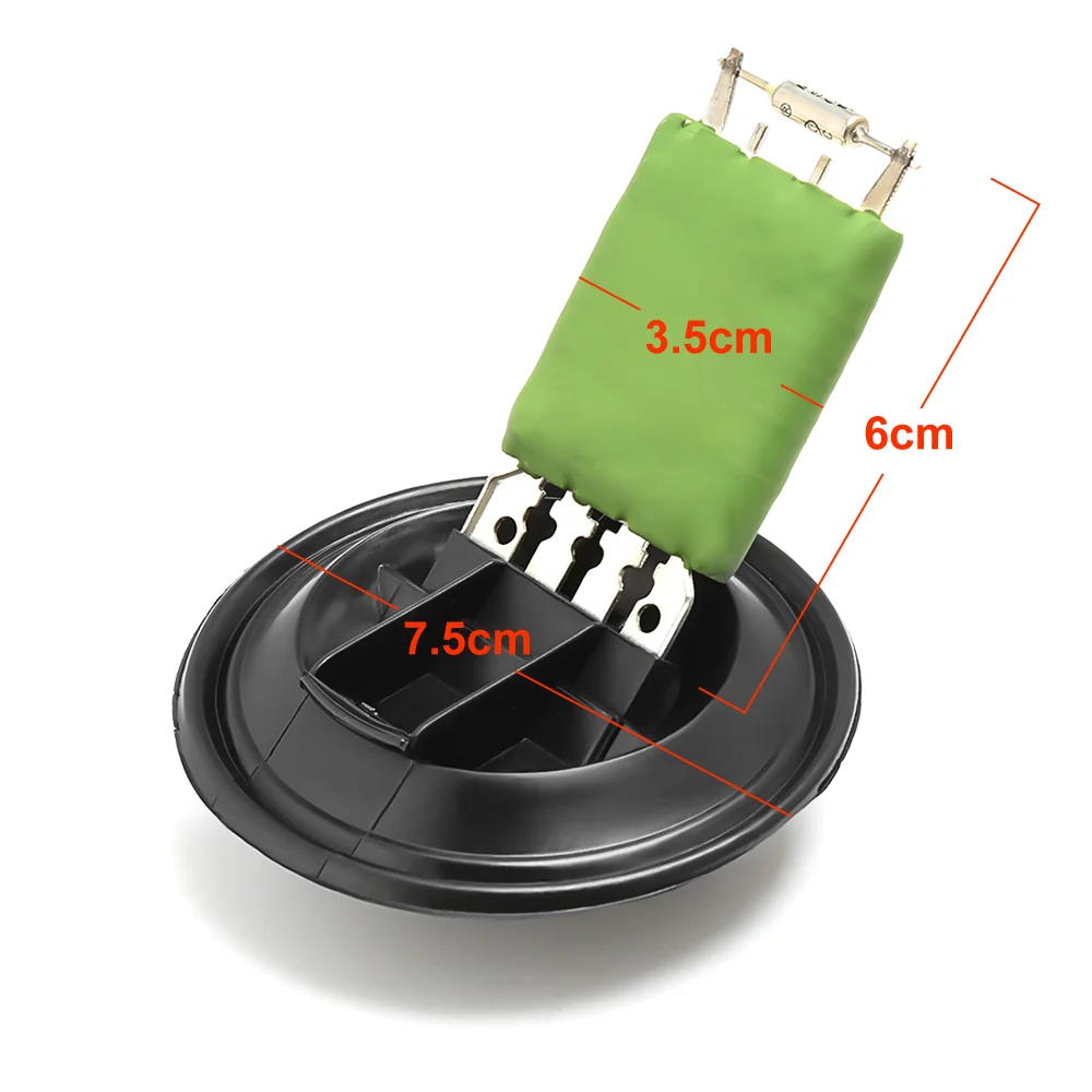 Blower Motor Resistor, Car Heater Fan Blower Control Resistor Fits For Audi A1 A2 VW Polo Seat Ibiza Skoda 6Q0959263 6Q0959263A
Blower Motor Resistor, Car Heater Fan Blower Control Resistor Fits For Audi A1 A2 VW Polo Seat Ibiza Skoda 6Q0959263 6Q0959263A