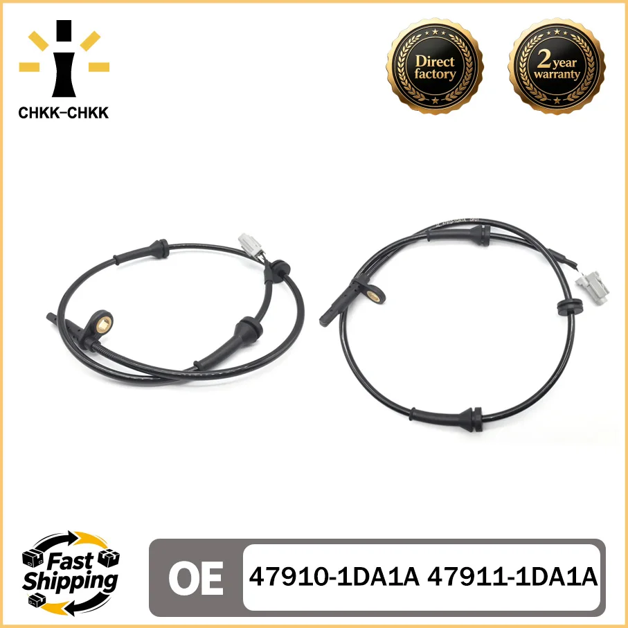 CHKK-CHKK 47910-1DA1A 47911-1DA1A Front Left Right Wheel Speed ABS Sensor For Nissan Rogue X-Trail S35 T31 T31Z 2.5L L4 4WD
CHKK-CHKK 47910-1DA1A 47911-1DA1A Front Left Right Wheel Speed ABS Sensor For Nissan Rogue X-Trail S35 T31 T31Z 2.5L L4 4WD