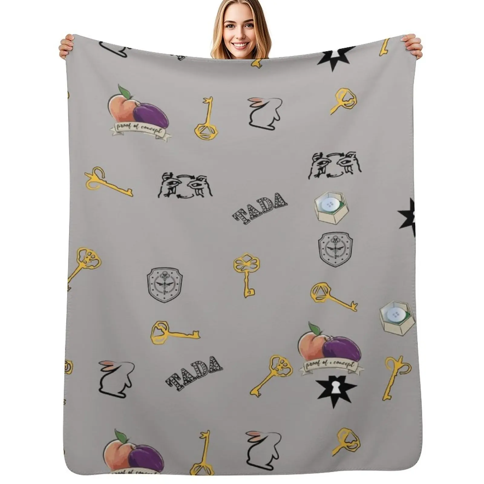 The Magicians Patern Throw Blanket Outdoor Soft Blanket for Picnic Beach Camping
The Magicians Patern Throw Blanket Outdoor Soft Blanket for Picnic Beach Camping