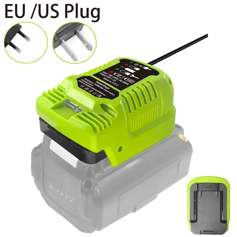Portable charger for Ryobi 40V battery OP4040 OP4050 OP4050A mini fast charging adapter with led indicator
Portable charger for Ryobi 40V battery OP4040 OP4050 OP4050A mini fast charging adapter with led indicator