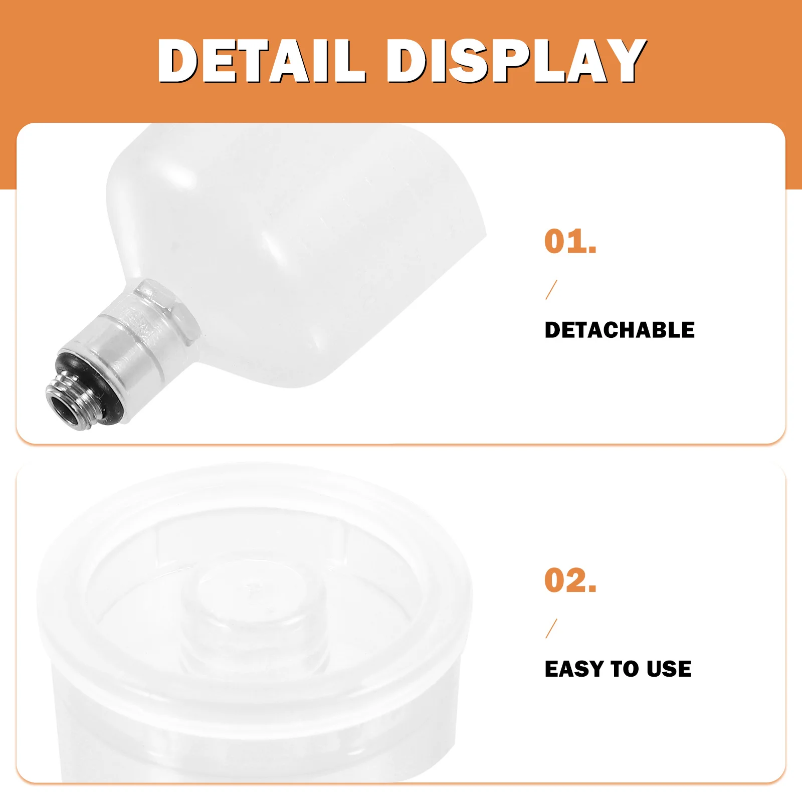 1pcs Airbrush Paint Cup Detachable Large Capacity Pigment Container Reusable Plastic Bottle For Airbrushing Refillable
1pcs Airbrush Paint Cup Detachable Large Capacity Pigment Container Reusable Plastic Bottle For Airbrushing Refillable