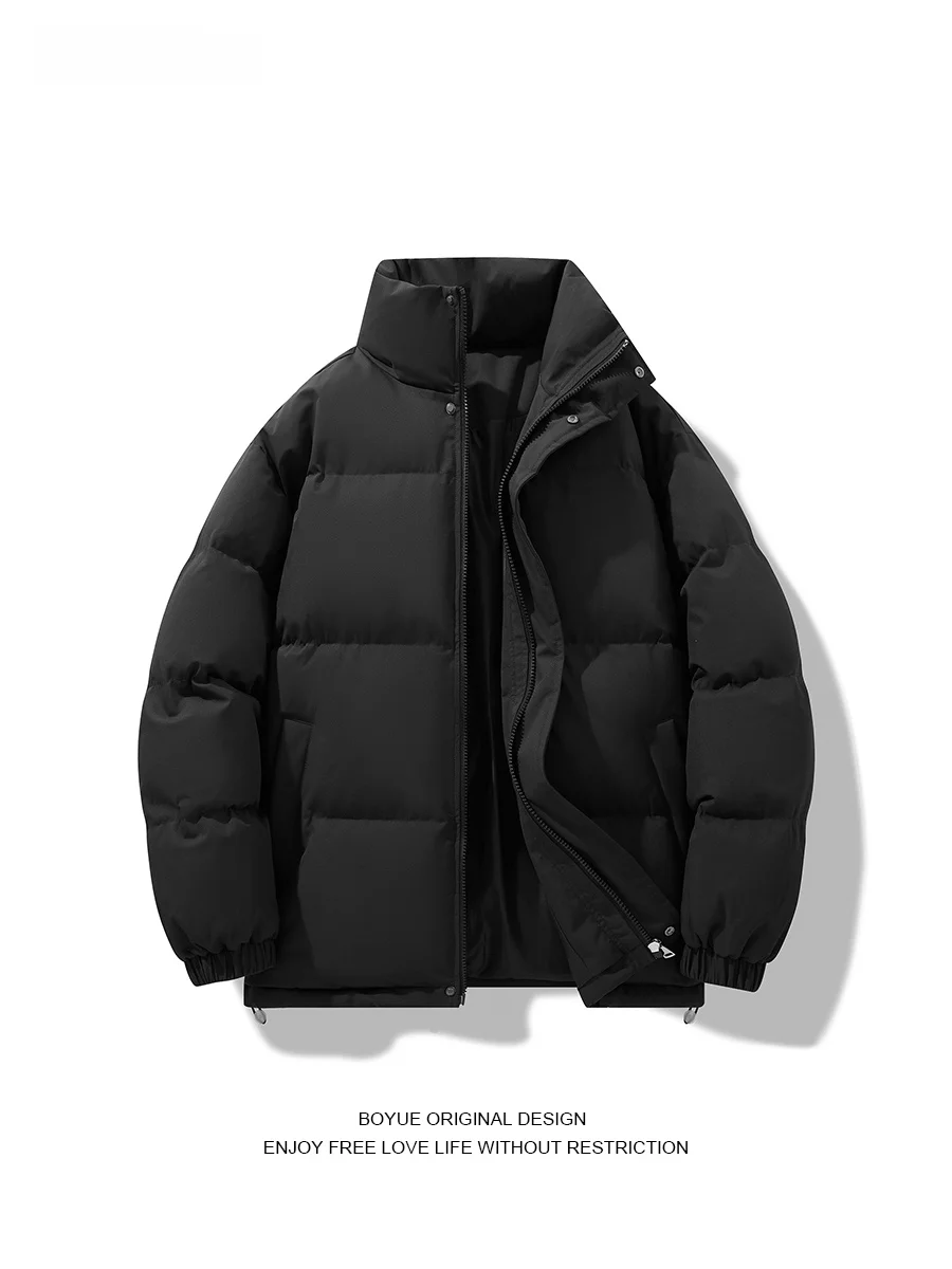 Универсальная повседневная куртка-бомбер Boyue с воротником-стойкой, однотонная, теплая, из хлопка, для мужчин и женщин, молодежный тренд
Универсальная повседневная куртка-бомбер Boyue с воротником-стойкой, однотонная, теплая, из хлопка, для мужчин и женщин, молодежный тренд