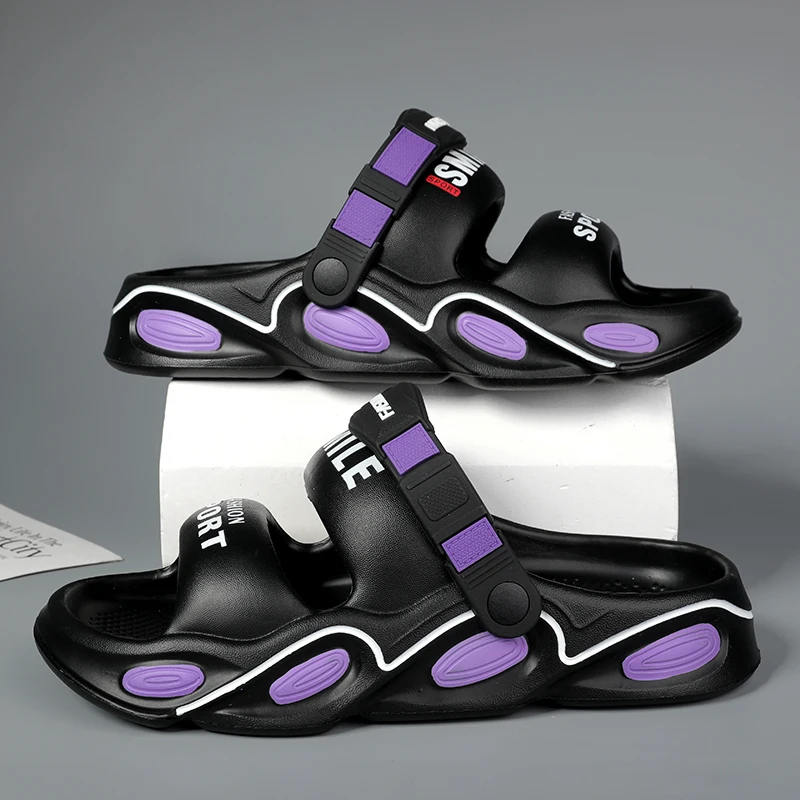 New Fashion Summer Man Sandals 2025 Comfortable Soft Men's Beach Slippers Outdoor Non-Slip Platform Slippers Men Cloud Slippers
New Fashion Summer Man Sandals 2025 Comfortable Soft Men's Beach Slippers Outdoor Non-Slip Platform Slippers Men Cloud Slippers