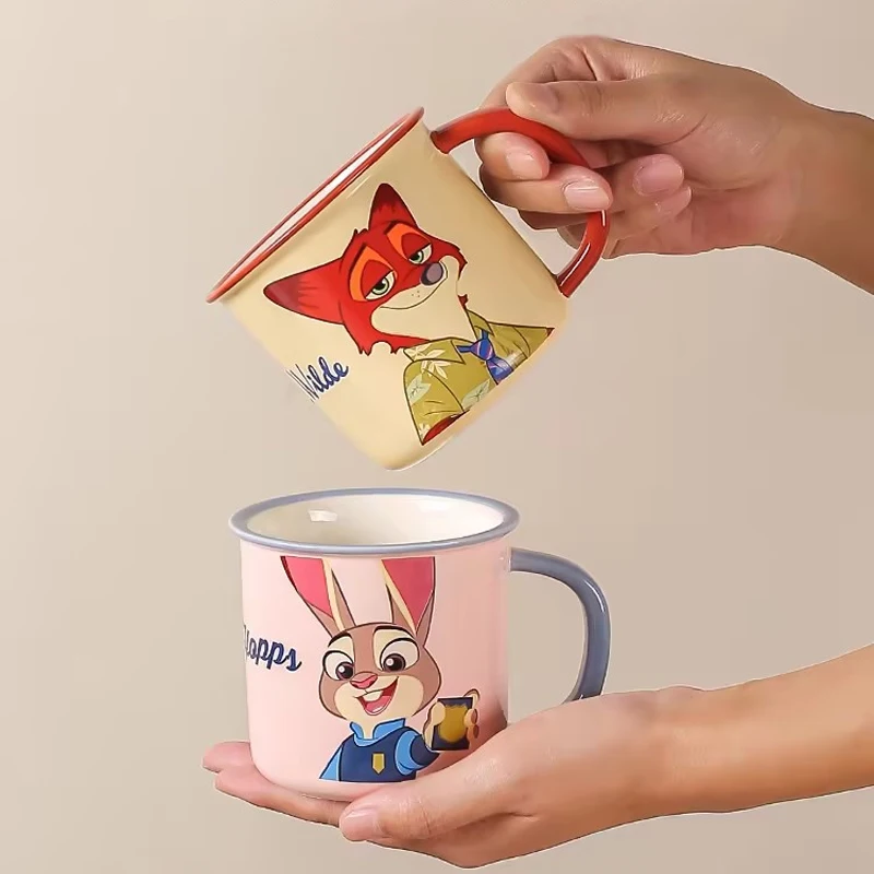 Cute Cartoon Judy Nick Lotso Childlike Wide-Brimmed Mug Ceramic Water Cup Coffee Cup Household Tableware
Cute Cartoon Judy Nick Lotso Childlike Wide-Brimmed Mug Ceramic Water Cup Coffee Cup Household Tableware