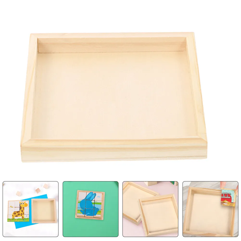 4Pcs Wooden Nesting Square Trays Storage Pallets Effective Sorting Organizers for Puzzle Storage
4Pcs Wooden Nesting Square Trays Storage Pallets Effective Sorting Organizers for Puzzle Storage