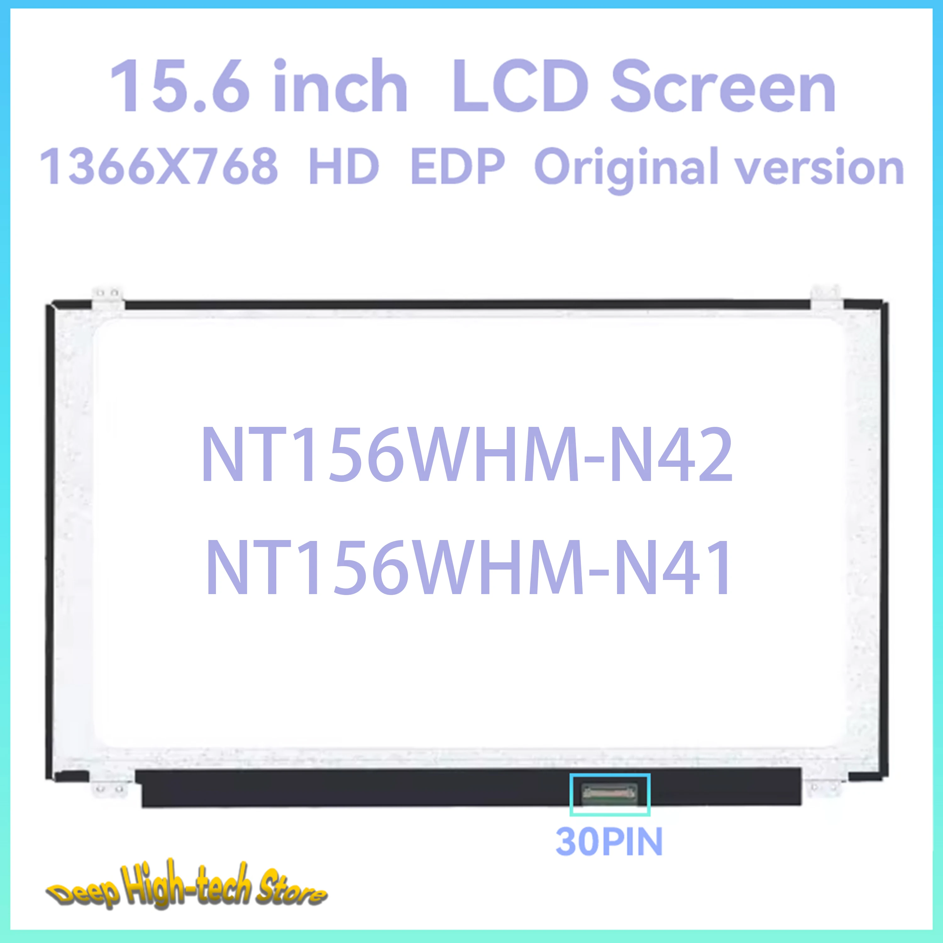 NT156WHM-N41 15.6'' Laptop LCD Screen NT156WHM-N42 NT156WHM-N43 100% Origina
NT156WHM-N41 15.6'' Laptop LCD Screen NT156WHM-N42 NT156WHM-N43 100% Origina