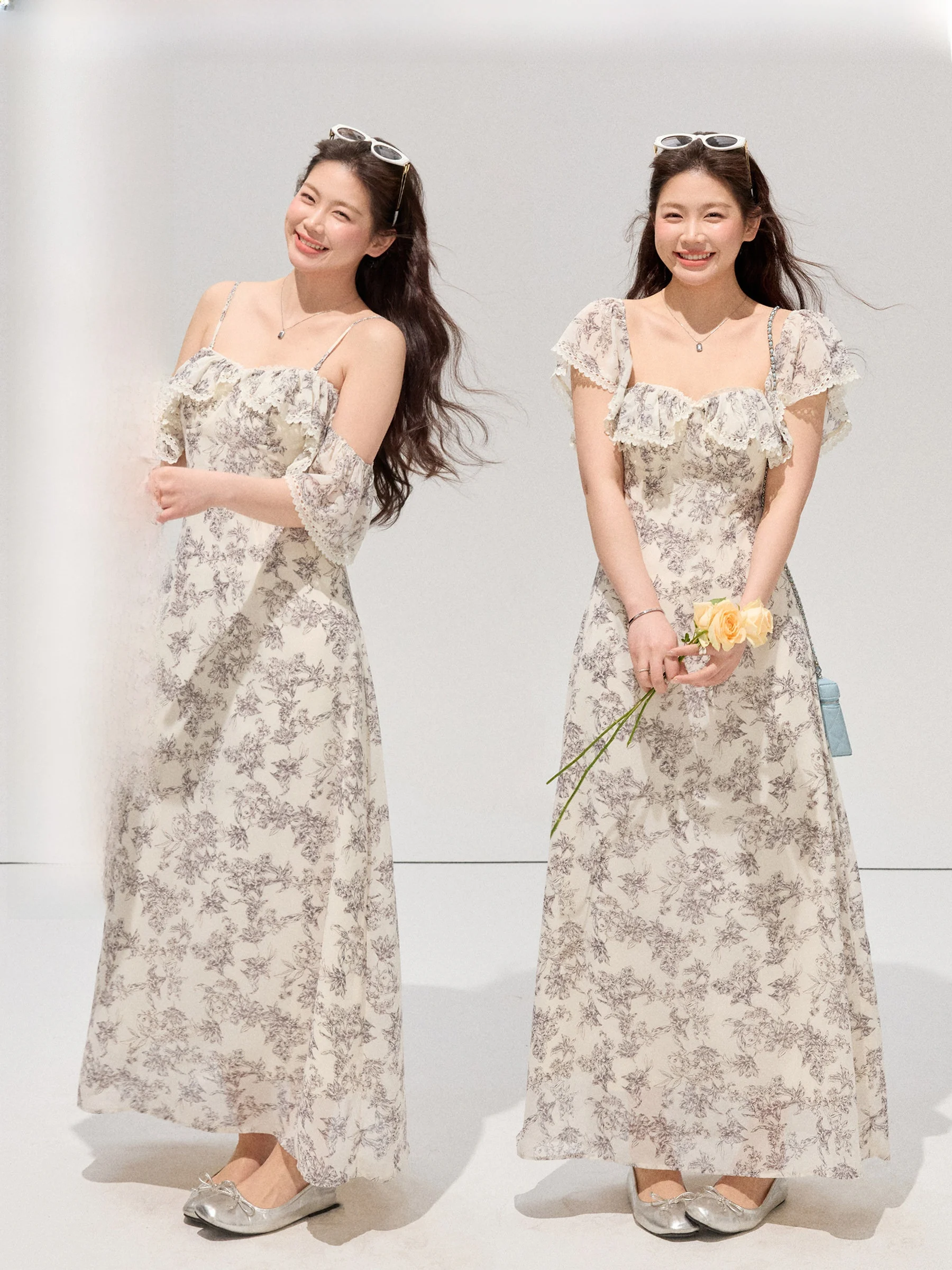 Romantic Lace Trim Floral Print Dress plus Size Women's Summer Long Skirt Slimming Effect High Waist French Style A-Line Dress
Romantic Lace Trim Floral Print Dress plus Size Women's Summer Long Skirt Slimming Effect High Waist French Style A-Line Dress