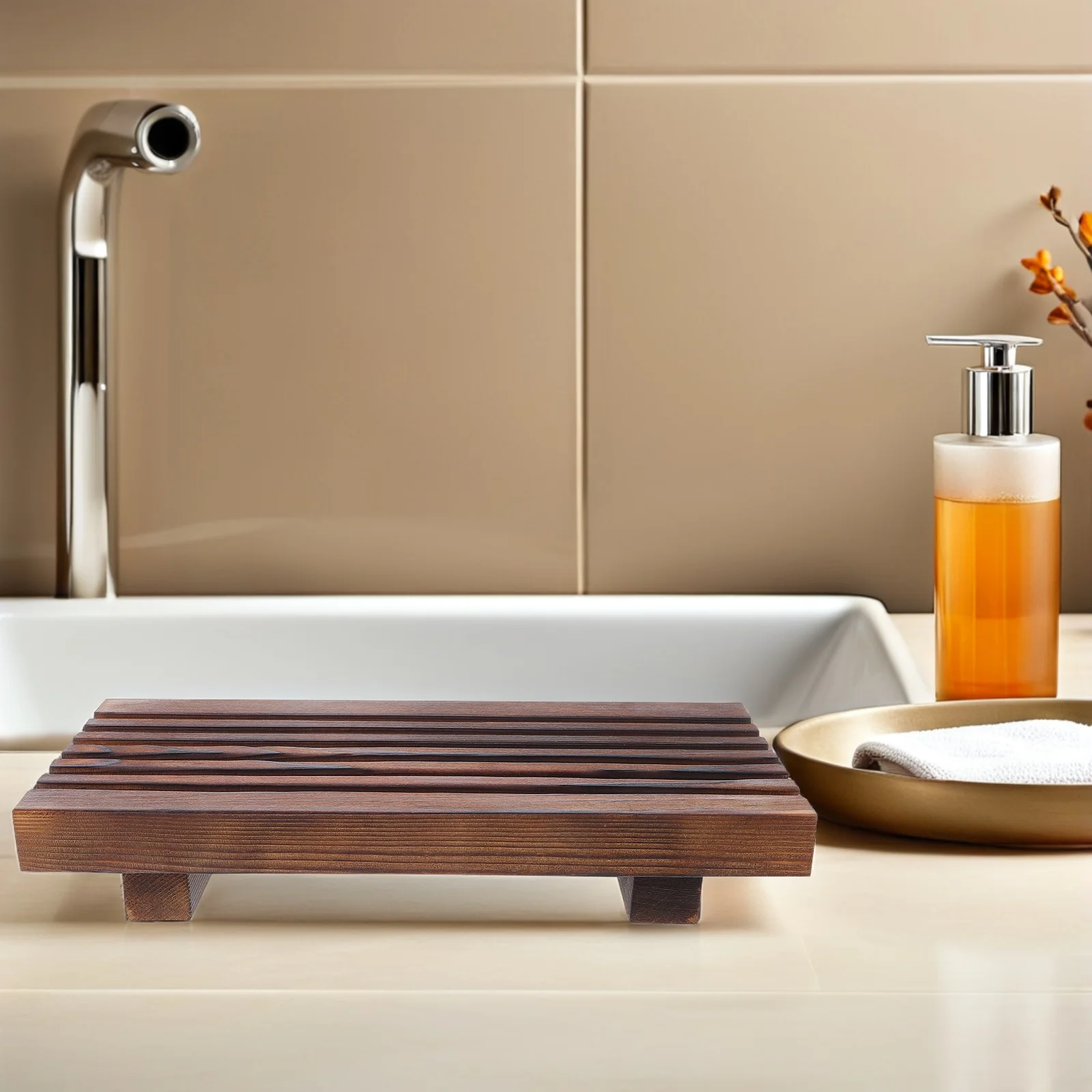 Bathroom Wooden Tray Decorative Vanity Counter Accessories Organizer Pedestal Dressing Table
Bathroom Wooden Tray Decorative Vanity Counter Accessories Organizer Pedestal Dressing Table