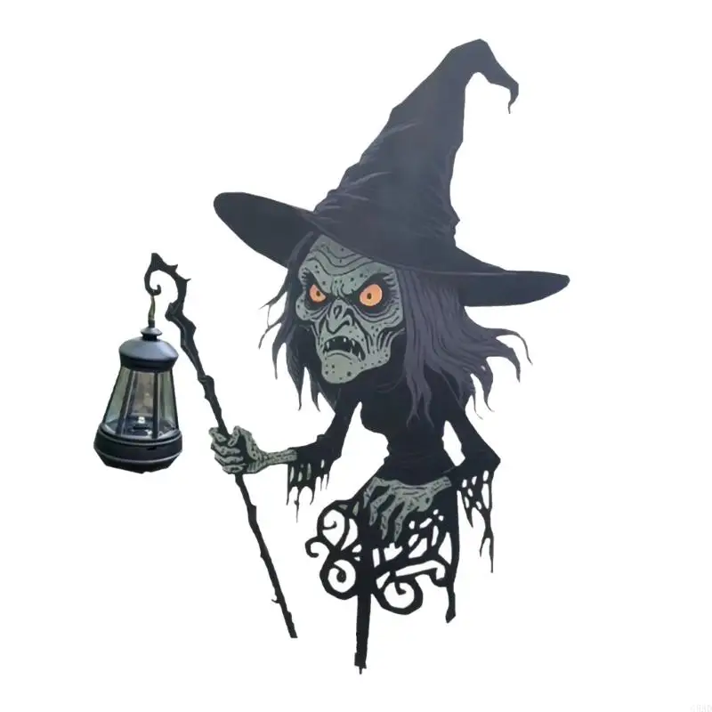 LED Enhances Metal Witches Yard Stake Halloweens Outdoor Night Decoration C5AD
LED Enhances Metal Witches Yard Stake Halloweens Outdoor Night Decoration C5AD