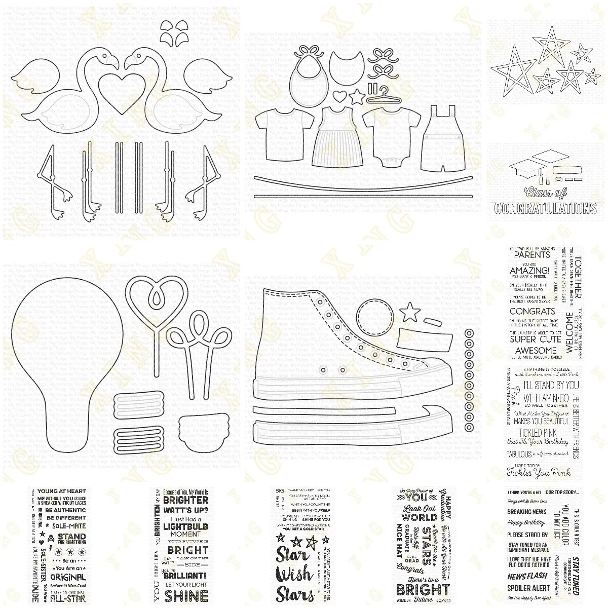 Clear Stamps and Metal Cutting Dies Sets for DIY Craft Making Greeting Card Scrapbooking Decoratio Stars Wishes Happy Graduation
Clear Stamps and Metal Cutting Dies Sets for DIY Craft Making Greeting Card Scrapbooking Decoratio Stars Wishes Happy Graduation