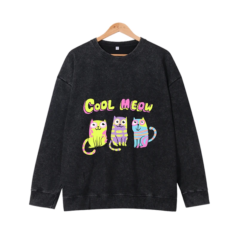 Cartoon cute hand-painted animal spring and autumn new men's and women's tops, loose round neck pullover with plush long sleeves
Cartoon cute hand-painted animal spring and autumn new men's and women's tops, loose round neck pullover with plush long sleeves