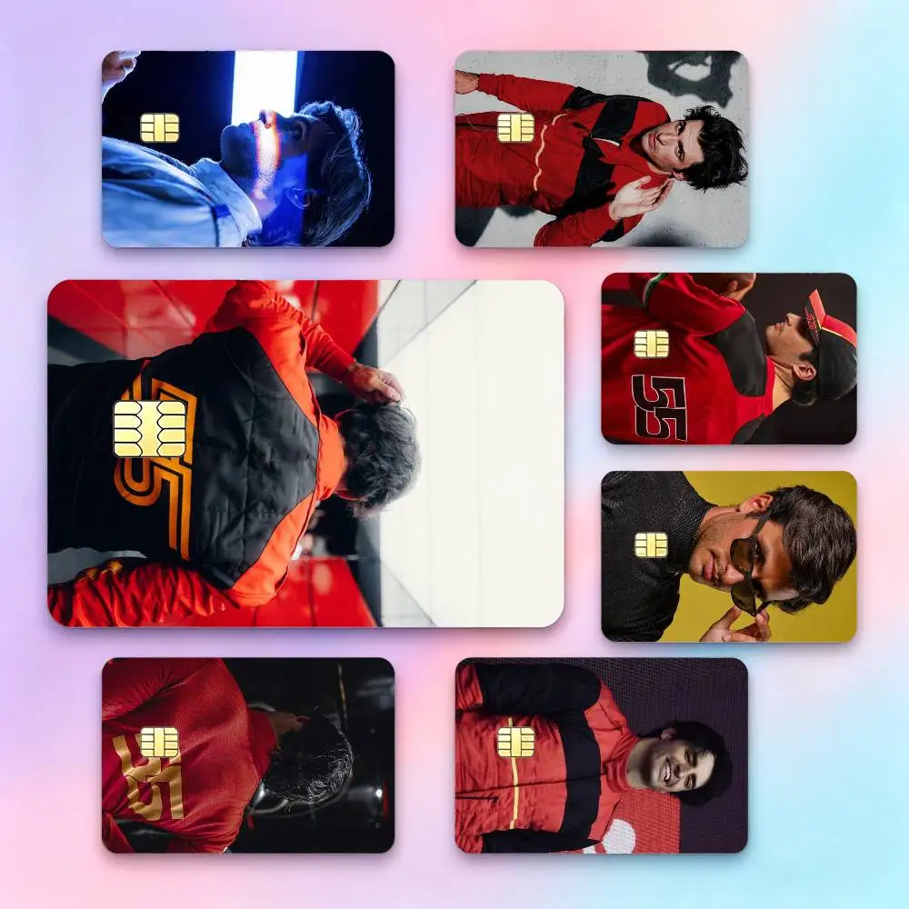 No. 55 Spanish Driver C-Carlos S-Sainz Credit Card HD Stickers Game Card Decal Small Chip Waterproof Sticker Gift
No. 55 Spanish Driver C-Carlos S-Sainz Credit Card HD Stickers Game Card Decal Small Chip Waterproof Sticker Gift