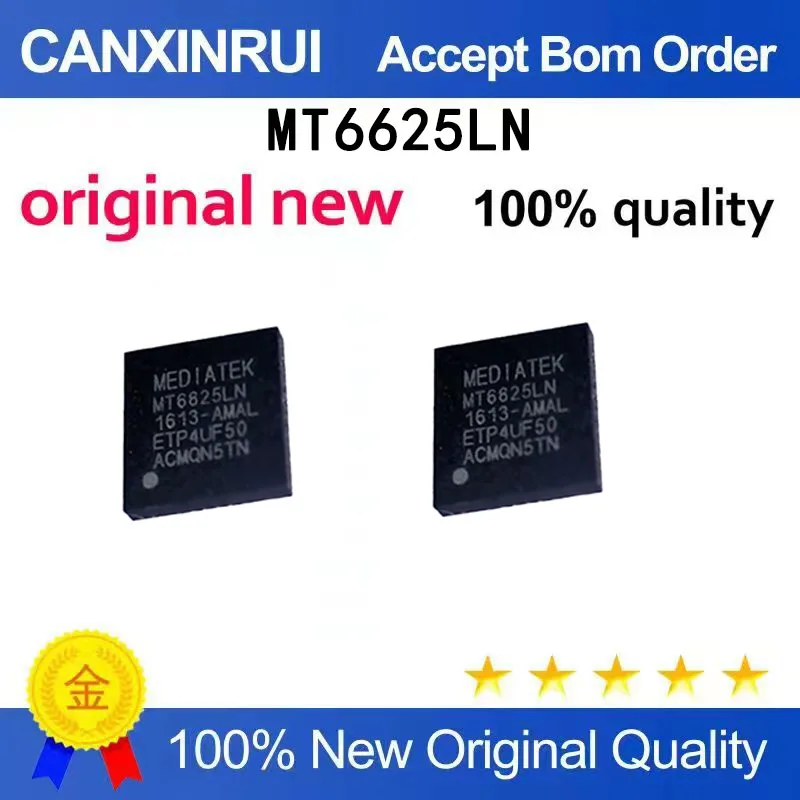(5-100 pieces)New stock MT6625LN MT6625LN QFN module IC
(5-100 pieces)New stock MT6625LN MT6625LN QFN module IC