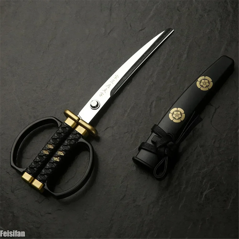 GGE Japanese Samurai Sword Shape Scissors Fabric Sewing Embroidery Cutter Handmade Paper Tailor Handicraft Home Decorations
GGE Japanese Samurai Sword Shape Scissors Fabric Sewing Embroidery Cutter Handmade Paper Tailor Handicraft Home Decorations