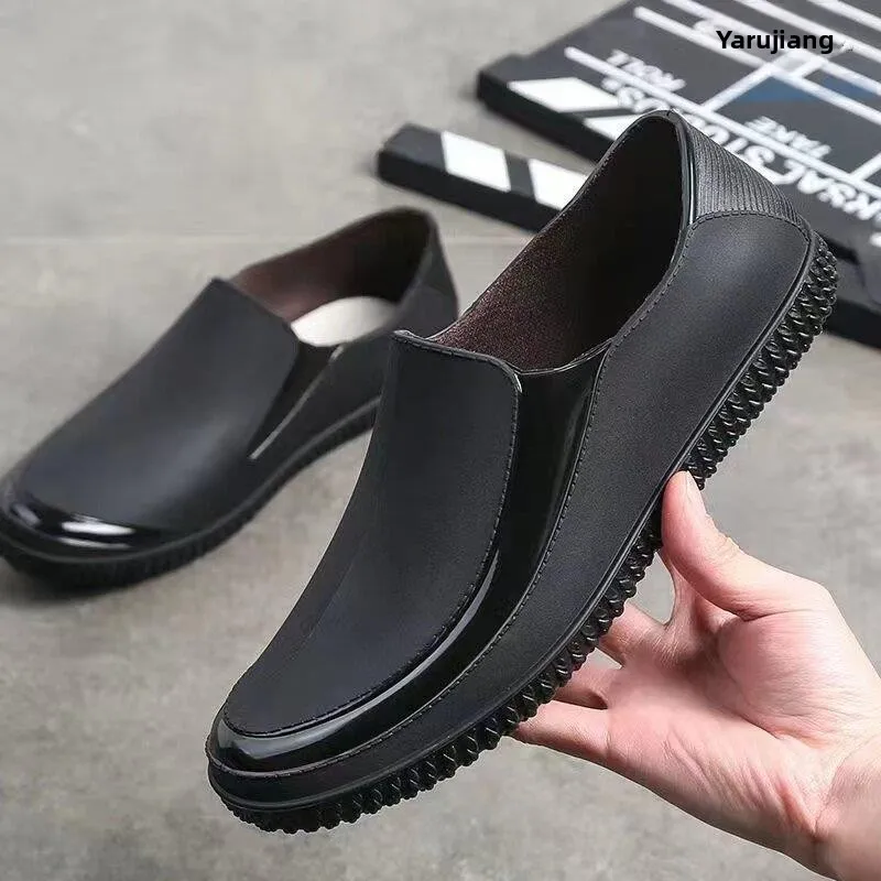 Waterproof Breathable Kitchen Work Shoes Cow Tendon Bottom Anti-slip Wear-resistant Chef Shoes Construction Site Labor Protec...
Waterproof Breathable Kitchen Work Shoes Cow Tendon Bottom Anti-slip Wear-resistant Chef Shoes Construction Site Labor Protec...