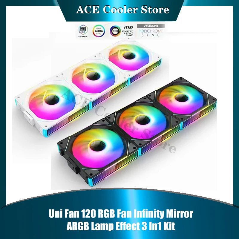 Зеркало бесконечности Uni Fan SL120, бесшумная лампа с эффектом ARGB, 3 в 1, с реверсивным лезвием Forword, 3 контакта, 5 В, неограниченное пространство, бесшумный водяной охладитель, вентилируемый
Зеркало бесконечности Uni Fan SL120, бесшумная лампа с эффектом ARGB, 3 в 1, с реверсивным лезвием Forword, 3 контакта, 5 В, неограниченное пространство, бесшумный водяной охладитель, вентилируемый