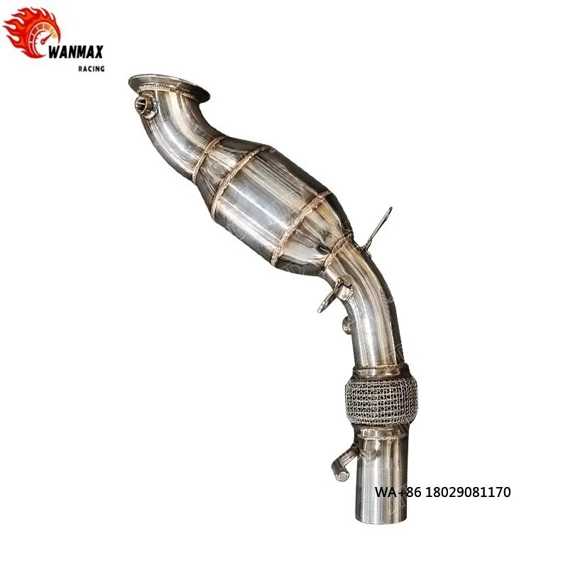 High Flow Catted Downpipe With Mirror Polish for 116i N13 Performance Front Pipe Durable 304SS Exhaust
High Flow Catted Downpipe With Mirror Polish for 116i N13 Performance Front Pipe Durable 304SS Exhaust