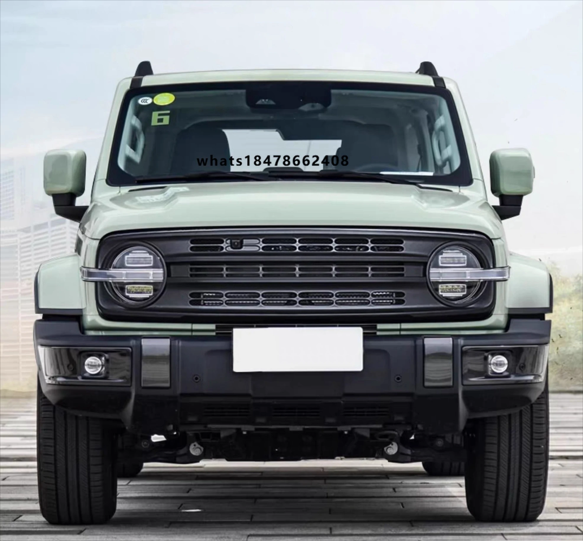 ABS Accessory Tank 300 Honeycomb Front Face Grille with Yellow Lights & Special Emblem Decoration New Condition Car Grills
ABS Accessory Tank 300 Honeycomb Front Face Grille with Yellow Lights & Special Emblem Decoration New Condition Car Grills