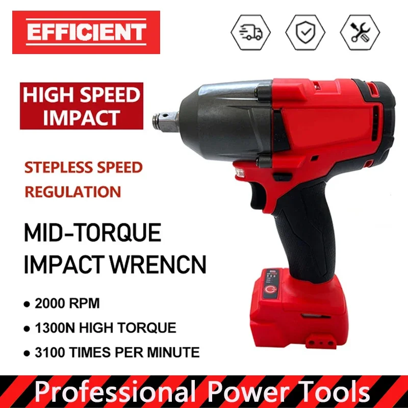 Бесщеточный ударный гайковерт Milwaukee 18В с большим крутящим моментом 1300 Нм для ремонта автомобилей и грузовиков, аккумуляторный электроинструмент
Бесщеточный ударный гайковерт Milwaukee 18В с большим крутящим моментом 1300 Нм для ремонта автомобилей и грузовиков, аккумуляторный электроинструмент