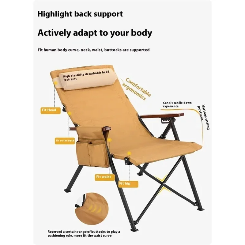 Lohascamping 5-speed Adjustable Backrest Camping Aluminum Alloy Folding Chair Leisure Lunch Fishing Outdoor Lounge Chair
Lohascamping 5-speed Adjustable Backrest Camping Aluminum Alloy Folding Chair Leisure Lunch Fishing Outdoor Lounge Chair