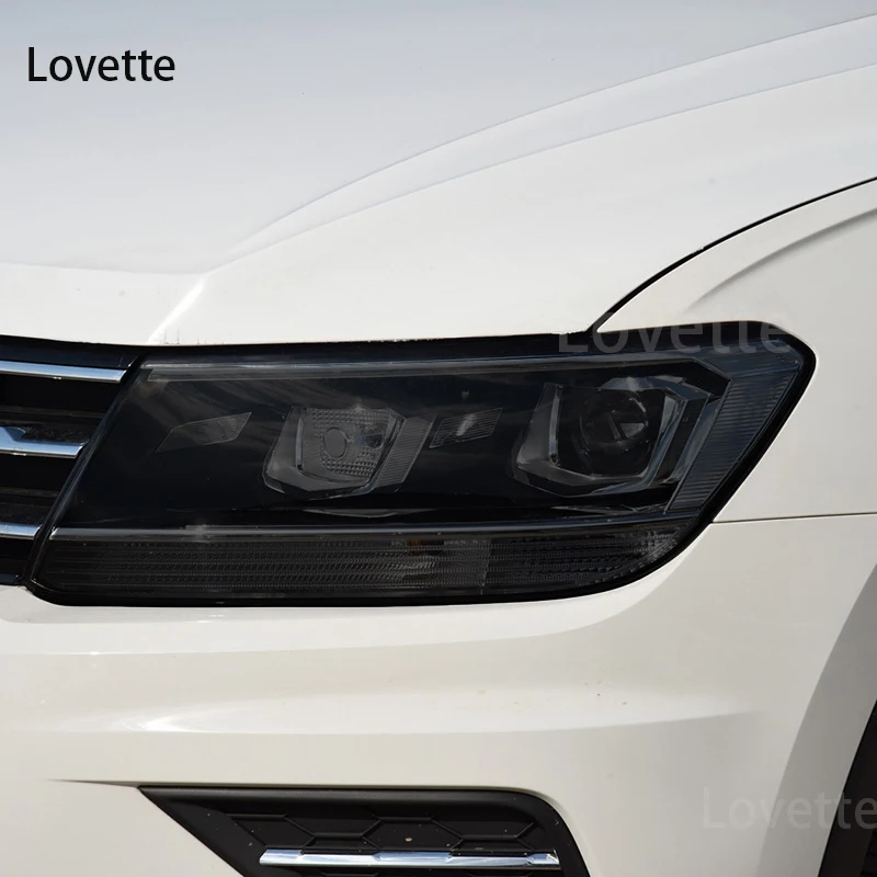 For Tiguan 2017-2019 Car Headlight Protective Film Front Light Transparent Smoked Black TPU Sticker
For Tiguan 2017-2019 Car Headlight Protective Film Front Light Transparent Smoked Black TPU Sticker